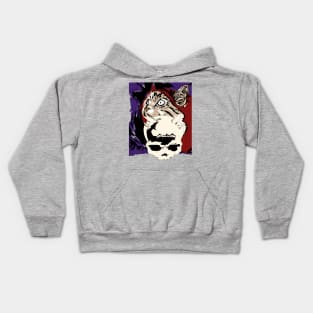 Cat and evil Kids Hoodie